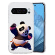 For Google Pixel 9 Colored Drawing Pattern Transparent TPU Phone Case(Panda) - Google Cases by PMC TechLife | Online Shopping South Africa | PMC TechLife | Buy Now Pay Later Mobicred