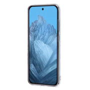 For Google Pixel 9 Pro Colored Drawing Pattern Transparent TPU Phone Case(Sakura)