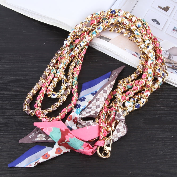 Mobile Phone Anti-lost Silk Scarf Full Coverage Long Lanyard(Brown)