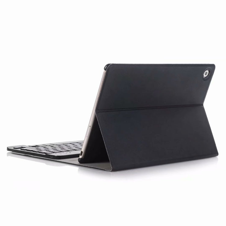 For Huawei MatePad T8 Ultra-thin Detachable Bluetooth Keyboard Leather Tablet Case with Stand & Sleep Function & Backlight(Black)