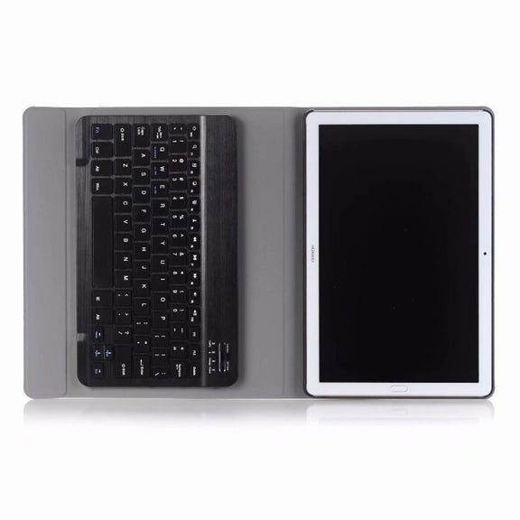 For Huawei MatePad T8 Ultra-thin Detachable Bluetooth Keyboard Leather Tablet Case with Stand & Sleep Function & Backlight(Black)