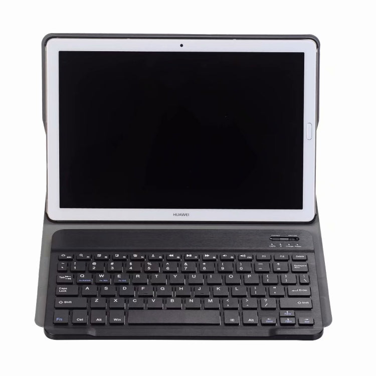 For Huawei MatePad T8 Ultra-thin Detachable Bluetooth Keyboard Leather Tablet Case with Stand & Sleep Function & Backlight(Gold)