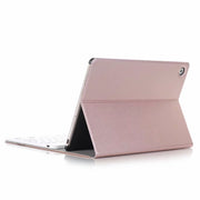 For Huawei MatePad T8 Ultra-thin Detachable Bluetooth Keyboard Leather Tablet Case with Stand & Sleep Function & Backlight(Rose Gold)