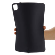 For iPad Pro 13 2024 Pure Color Liquid Silicone Shockproof Tablet Case(Black)
