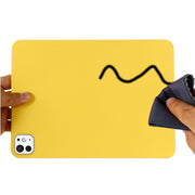 For iPad Pro 11 2024 Pure Color Liquid Silicone Shockproof Tablet Case(Yellow)