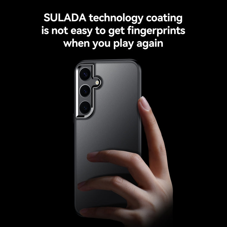 For Samsung Galaxy S24 Ultra 5G 5G SULADA Skin Feel Matte Shockproof Phone Case(Blue)