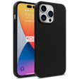 For iPhone 16 Pro Wheat Straw TPU Phone Case(Black) - iPhone 16 Pro Cases by PMC TechLife | Online Shopping South Africa | PMC TechLife | Buy Now Pay Later Mobicred