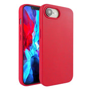 For iPhone 16e Wheat Straw TPU Phone Case(Red)
