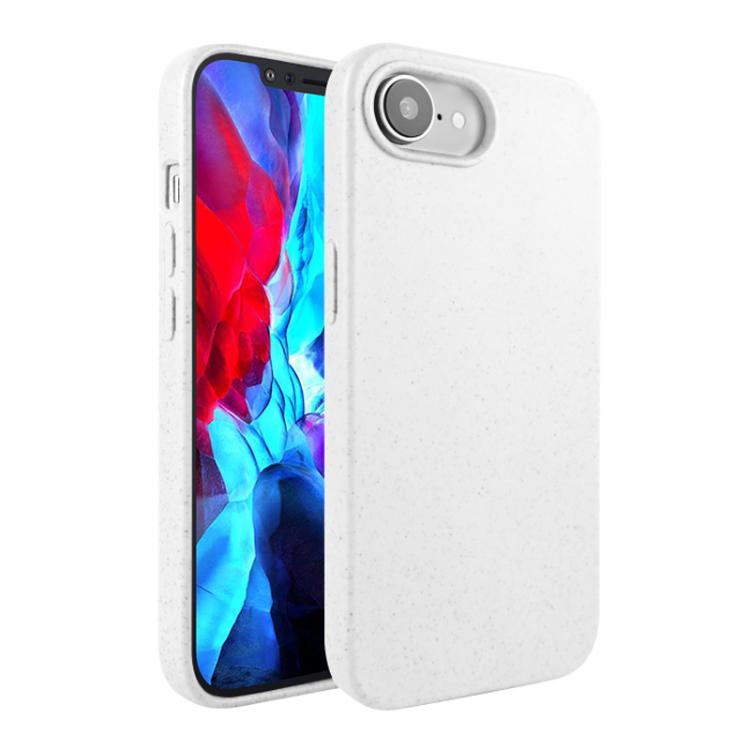 For iPhone 16e Wheat Straw TPU Phone Case(White)