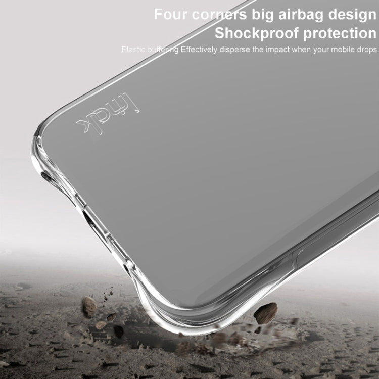 For Samsung Galaxy S25+ 5G imak Shockproof Airbag TPU Phone Case(Matte Black)