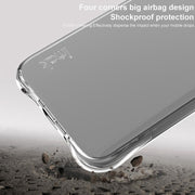 For Samsung Galaxy S25+ 5G imak Shockproof Airbag TPU Phone Case(Transparent)