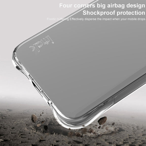 For Samsung Galaxy S24 FE 5G imak Shockproof Airbag TPU Phone Case(Matte Black)