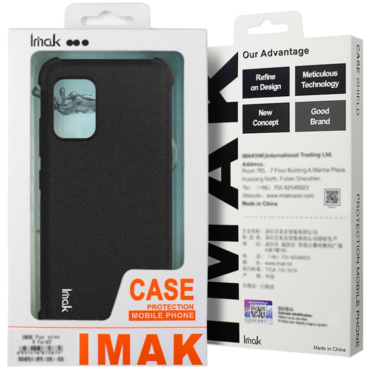 For Samsung Galaxy S24 FE 5G imak Shockproof Airbag TPU Phone Case(Matte Black)