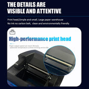 POS-5890U 58mm USB+Bluetooth Thermal Receipt Printer(US Plug)
