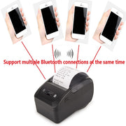 BT-581 58mm USB-C/Type-C + Bluetooth Portable Thermal Printer(US Plug)