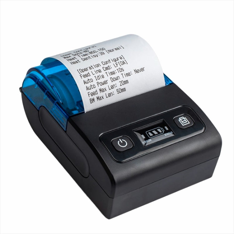 BT-582 58mm Type-C + Bluetooth Portable Thermal Printer(US Plug)