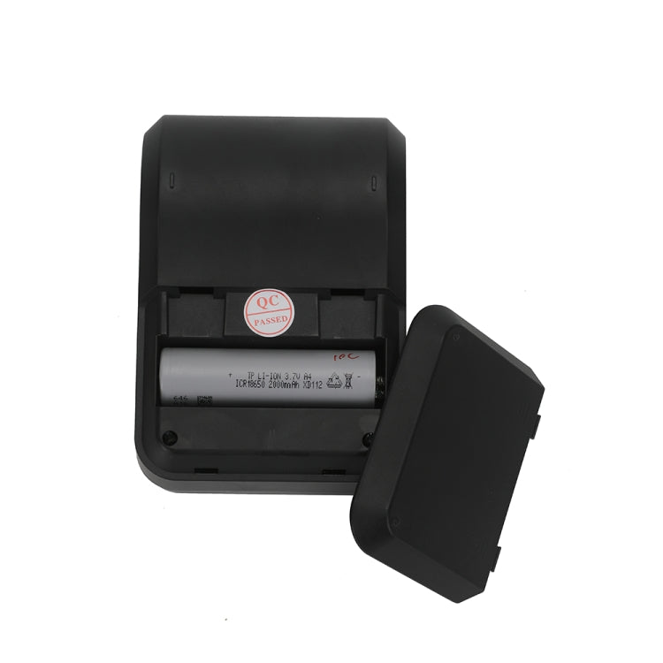 BT-583 58mm USB-C/Type-C + Bluetooth Portable Thermal Printer, Specification:US Plug(Black)