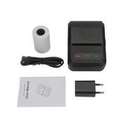 BT-583 58mm USB-C/Type-C + Bluetooth Portable Thermal Printer, Specification:US Plug(Black)