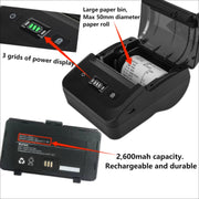 BT-802 80mm USB-C/Type-C + Bluetooth Portable Thermal Printer(US Plug)