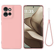 For Motorola Edge 50 Neo / Moto S50 Solid Color Liquid Silicone Dropproof Full Coverage Phone Case(Pink) - free shipping - PMC TechLife - Order now!