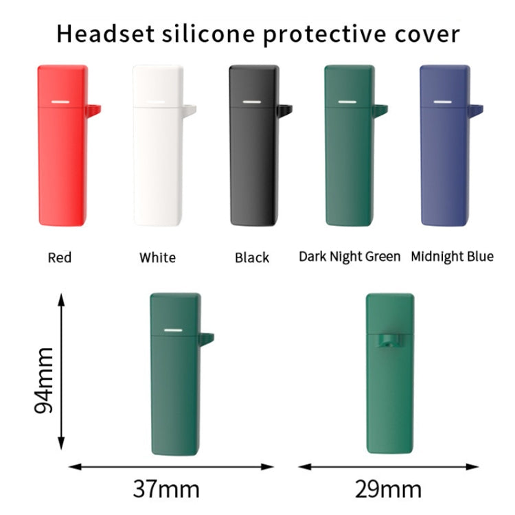 For Anker Soundcore A30i Wireless Earphone Silicone Protective Case(White)