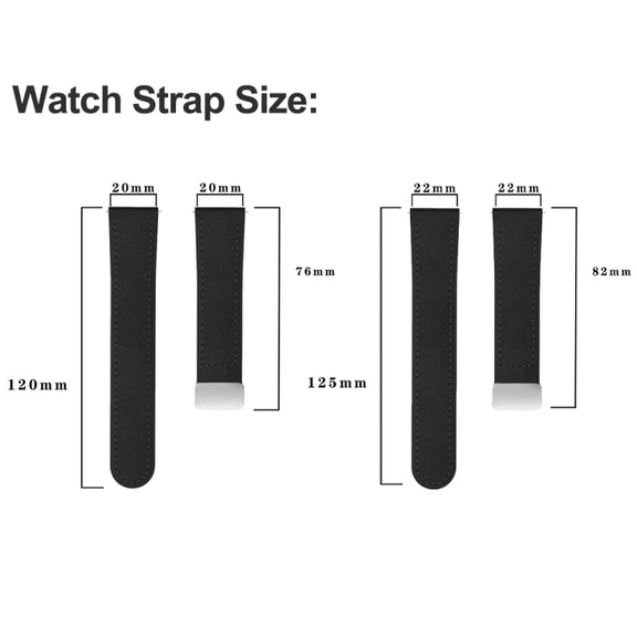 22mm Magnetic Silver Buckle Silicone Leather Watch Band(Pink)