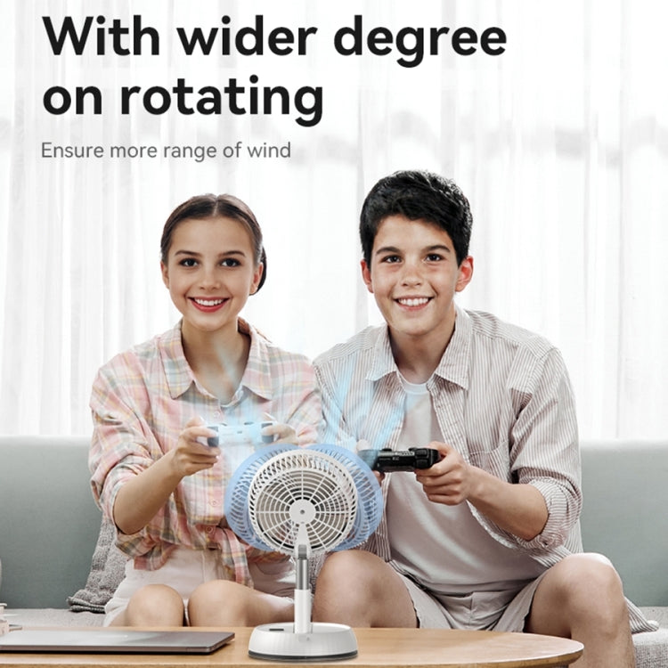 Yesido YF11 Foldable Telescopic Floor Fan(White)