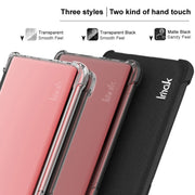 For iPhone 16 Pro imak Shockproof Airbag TPU Phone Case(Matte Black)