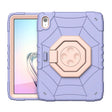 For iPad Air 11 2024 Spider Turntable Handle Stress Relief Tablet Case(Purple Gold) - iPad Air 11 2024 Cases by PMC TechLife | Online Shopping South Africa | PMC TechLife | Buy Now Pay Later Mobicred