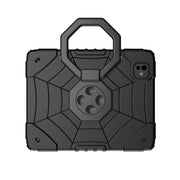 For iPad Pro 11 2024 Spider Turntable Handle Stress Relief Tablet Case(Black)