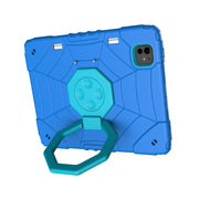 For iPad Pro 11 2024 Spider Turntable Handle Stress Relief Tablet Case(Blue)