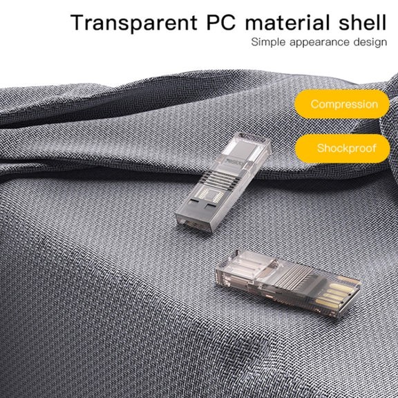 Yesido GS21 USB 3.0 to USB-C / Type-C + TF Card 2 in 1 OTG Card Reader Adapter(Gold)