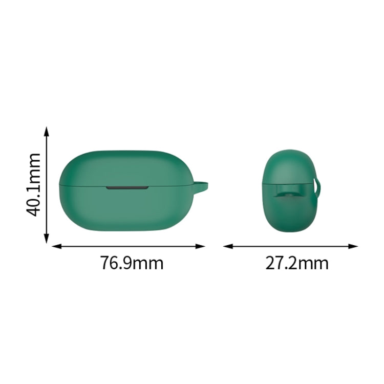 For Beats Solo Buds Wireless Earphones Silicone Protective Case(Black)