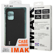 For Motorola Edge 2024 imak Shockproof Airbag TPU Phone Case(Matte Black)