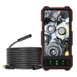 T21 4.5 inch IPS Color Screen 3.9mm Single Camera Split Hard Cable Industrial Endoscope, Length:5m(Black Red) - free shipping - PMC TechLife - Order now!