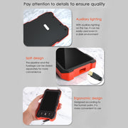 T21 4.5 inch IPS Color Screen 3.9mm Single Camera Split Hard Cable Industrial Endoscope, Length:2m(Black Red)