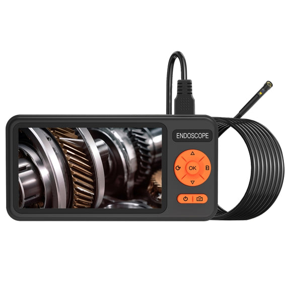 T29 5 inch IPS Screen 7.9mm Dual Lens IP67 Water-resistant Industrial Endoscope With Bracket, Length:2m