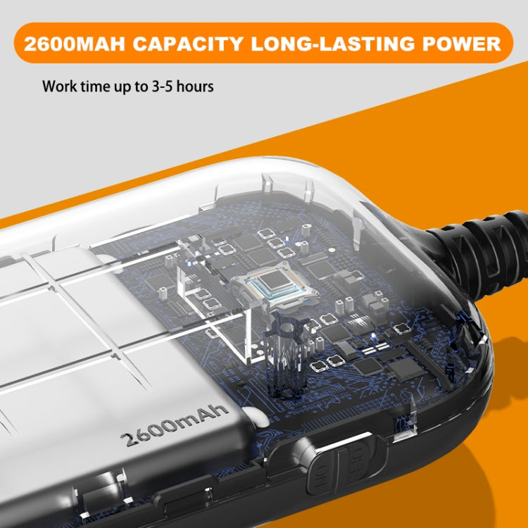 Y15 8mm Single Camera WiFi Connected Hard Cable HD Industrial Endoscope, Length:10m(Black)