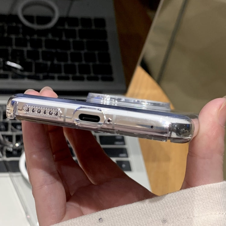 For Huawei Pura 70 Pro / 70 Pro+ MagSafe Magnetic Full Coverage Transparent PC Phone Case(White)