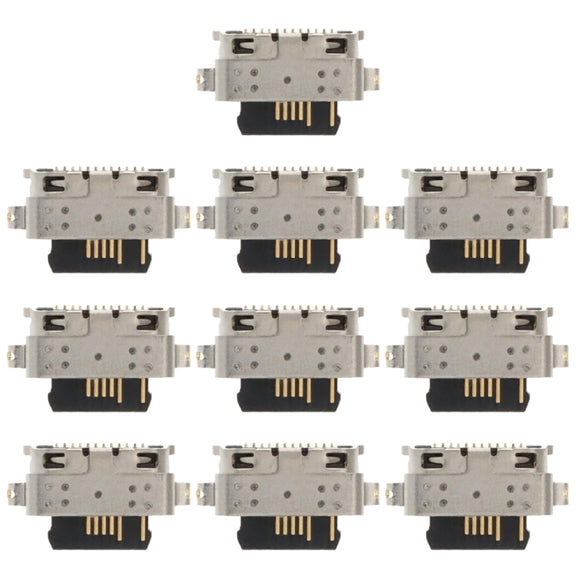 For Alcatel 3T 10 2020 8094 10pcs Charging Port Connector