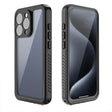 For iPhone 15 Pro Max RedPepper Shockproof IP68 Waterproof PC + TPU Protective Case(Black) - free shipping - PMC TechLife - Order now!
