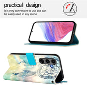 For Samsung Galaxy S25+ 5G 3D Painting Horizontal Flip Leather Phone Case(Dream Wind Chimes)