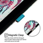 For Blackview A52 3D Painting Horizontal Flip Leather Phone Case(Color Drop Wind Chimes)