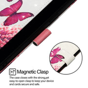 For Ulefone Note 14 3D Painting Horizontal Flip Leather Phone Case(Rose Butterfly)