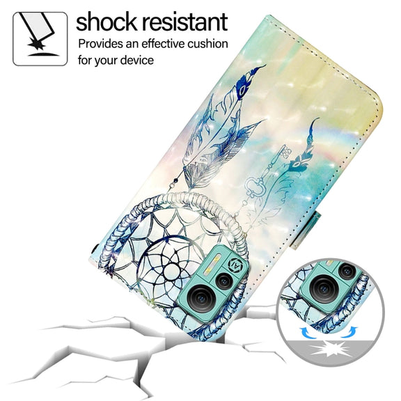 For Ulefone Note 14 3D Painting Horizontal Flip Leather Phone Case(Dream Wind Chimes)