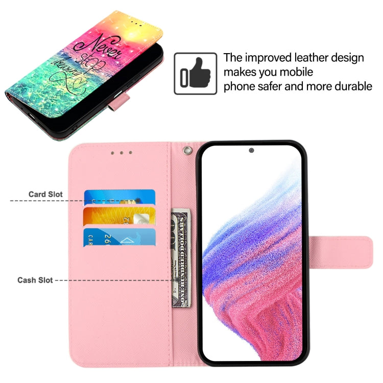 For Ulefone Note 14 3D Painting Horizontal Flip Leather Phone Case(Chasing Dreams)