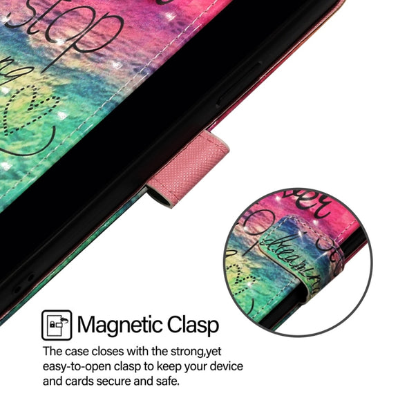 For Google Pixel 9 3D Painting Horizontal Flip Leather Phone Case(Chasing Dreams)
