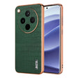 For OPPO Find X8 AZNS Electroplated Frame Crocodile Texture Full Coverage Phone Case(Green) - free shipping - PMC Jewellery - Order now!