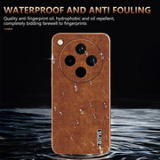 For OPPO Find X8 AZNS Electroplated Frame Crocodile Texture Full Coverage Phone Case(Green)