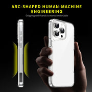 For iPhone 16 Pro Acrylic + TPU Transparent Full Coverage Phone Case